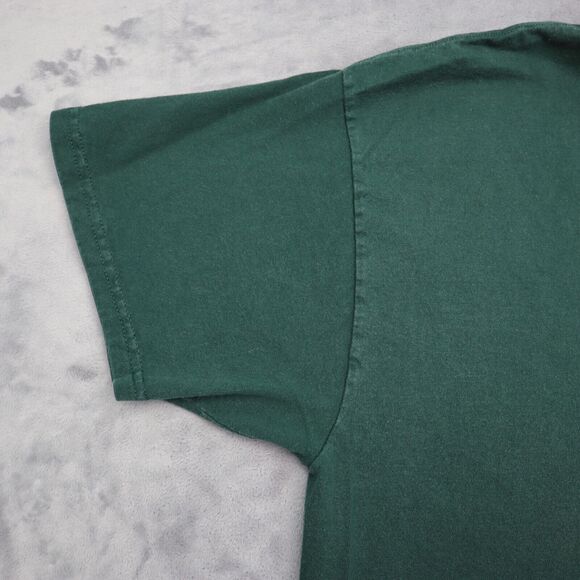 Grandpa Callan Co Shirt Mens L Green Short Sleeve Crew Neck Preshrunk Tee - Picture 10 of 16